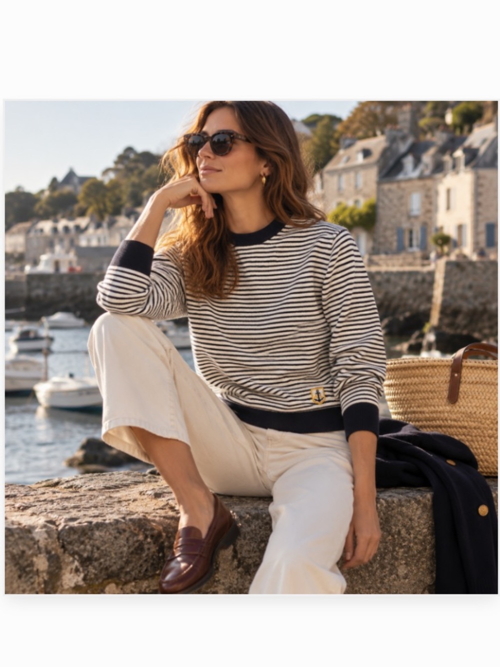 Armor-Lux Breton Stripe Marinière Sweater